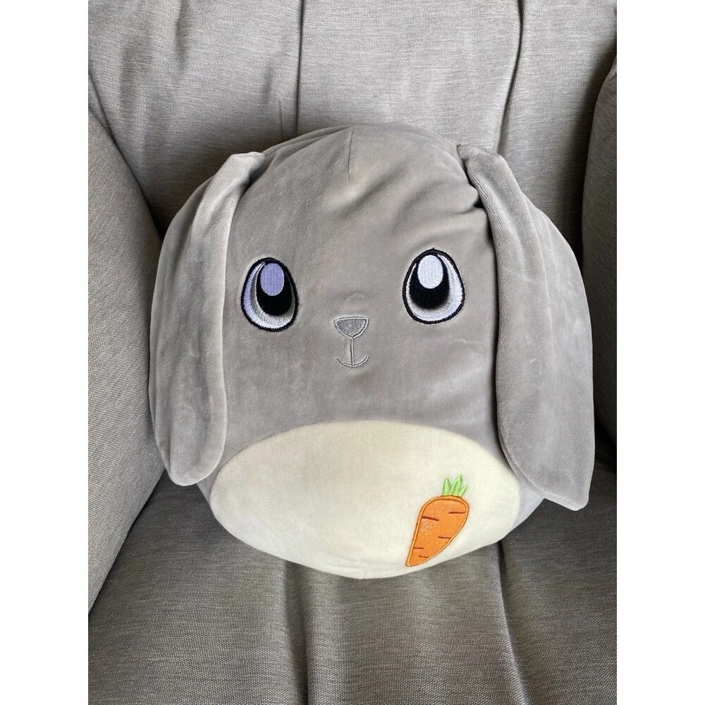 Squishmallow Easter Squad Blake the Bunny with carrot 12